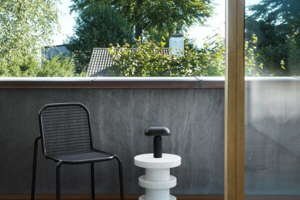 2024_Vig_Chair_Black_Bit_Stool_Stack_White_White_Porta_Table_Lamp_Black