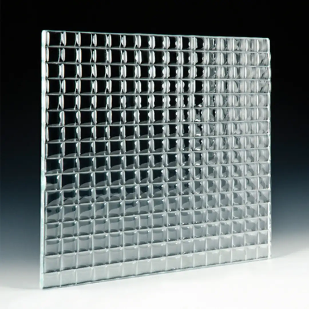 grille textured glass